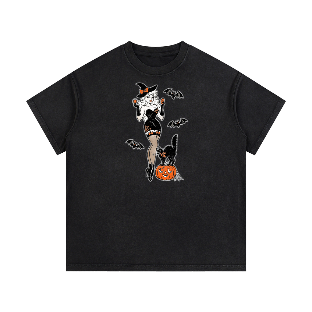 Witchy Boo Washed Tee