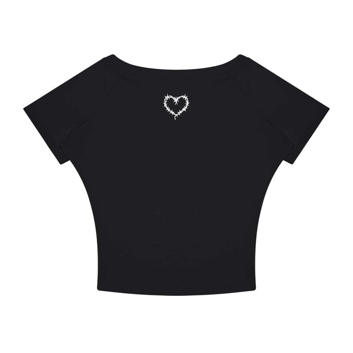 Single, Not Available Black Boatneck