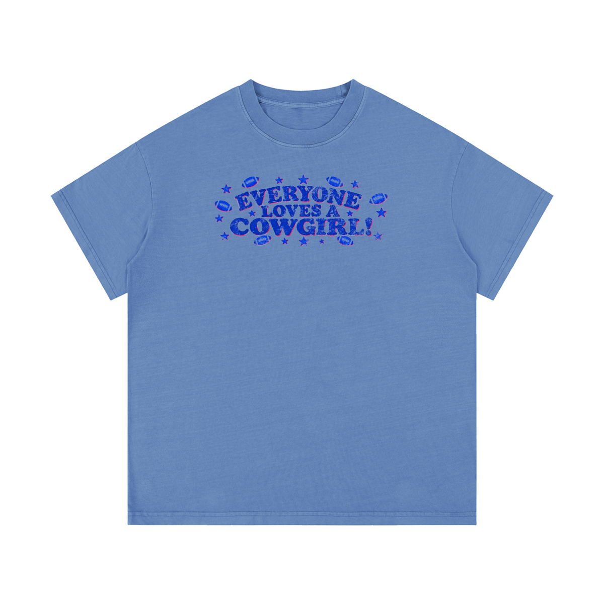 Everyone loves a cowgirl Vintage Wash Cotton T-Shirt