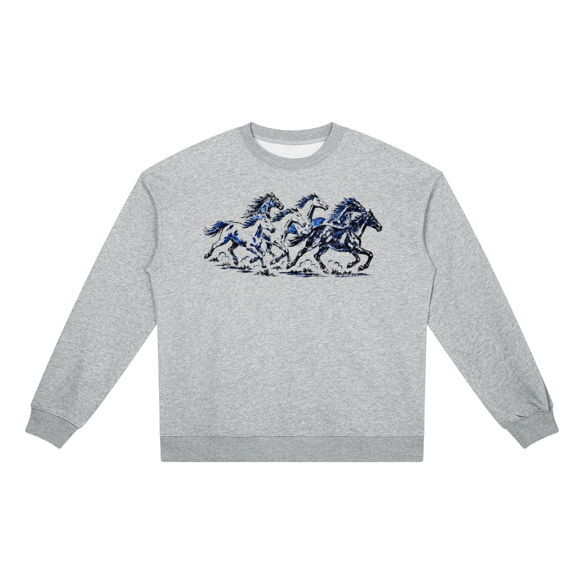 Wild Mustangs Unisex Heavyweight Crewneck Sweatshirt