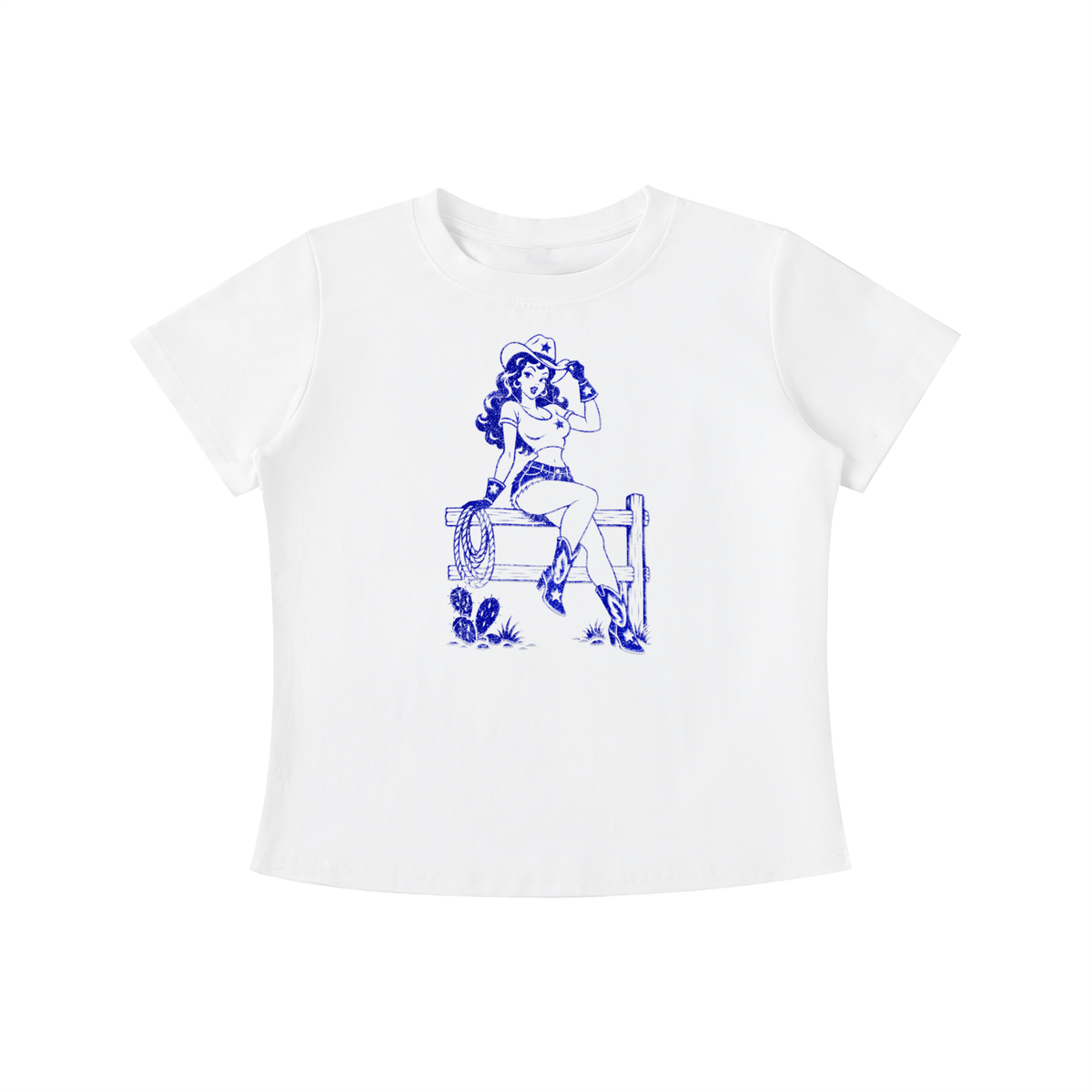 Howdy Babe Vintage Wash Slim Fit T-shirt