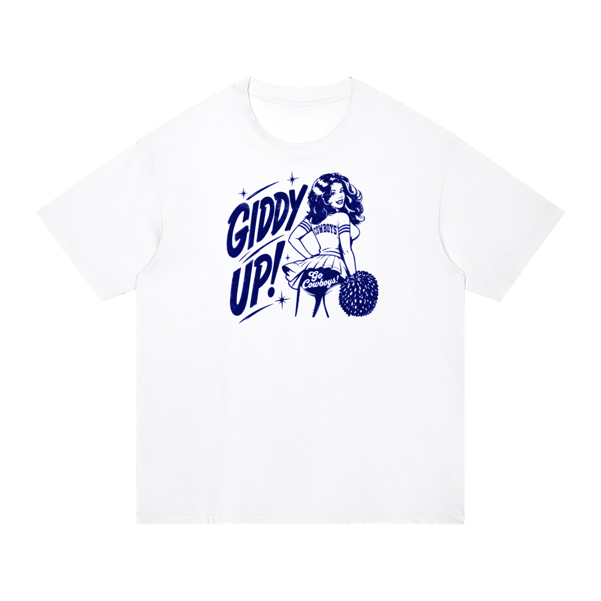 Giddy Up Partner Unisex Regular Fit Cotton T-Shirt