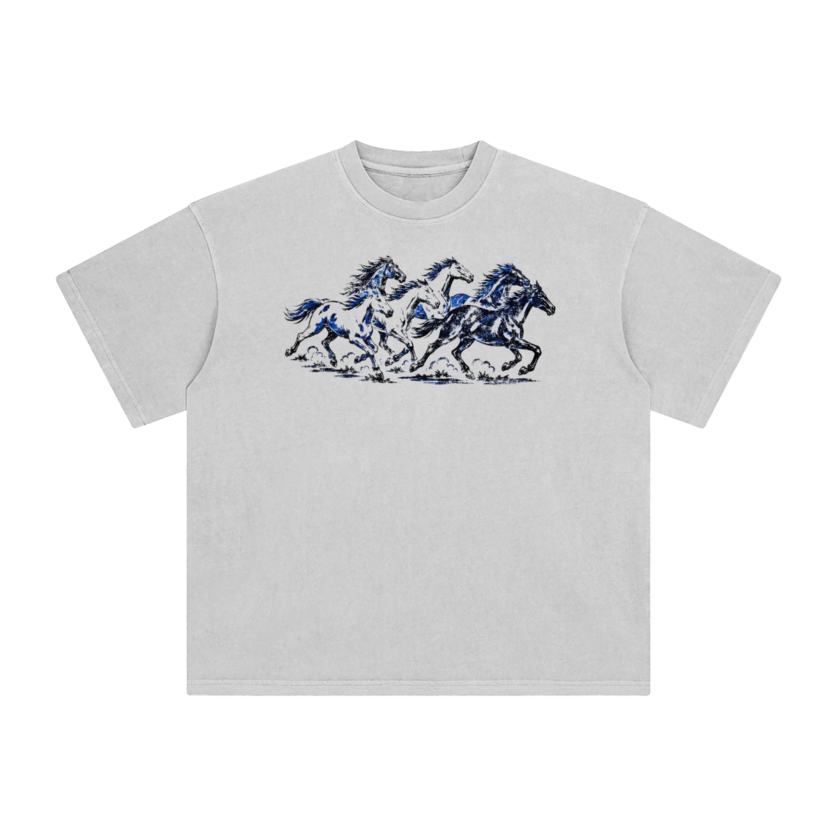 Wild Mustangs Enzyme Washed T-Shirt