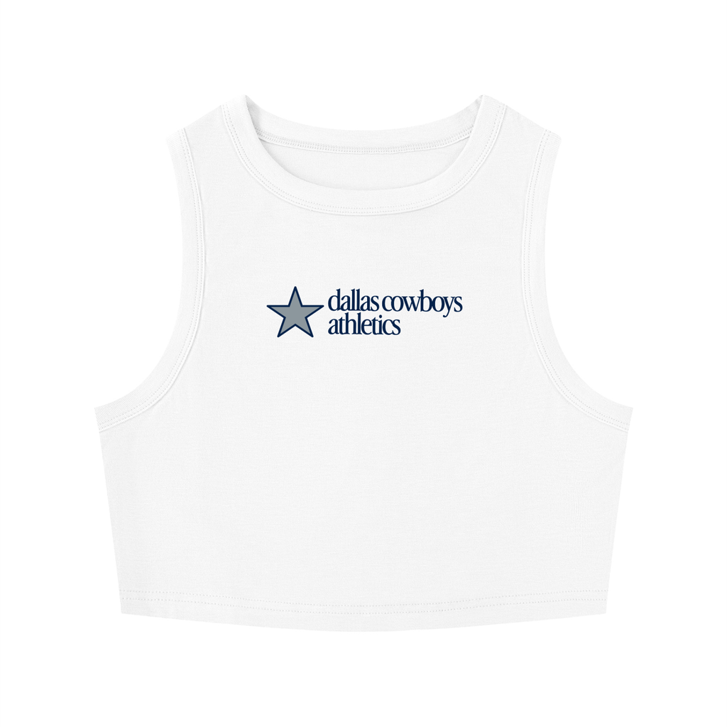 DC Athletics Women's Tight Crewneck Crop Tank Top