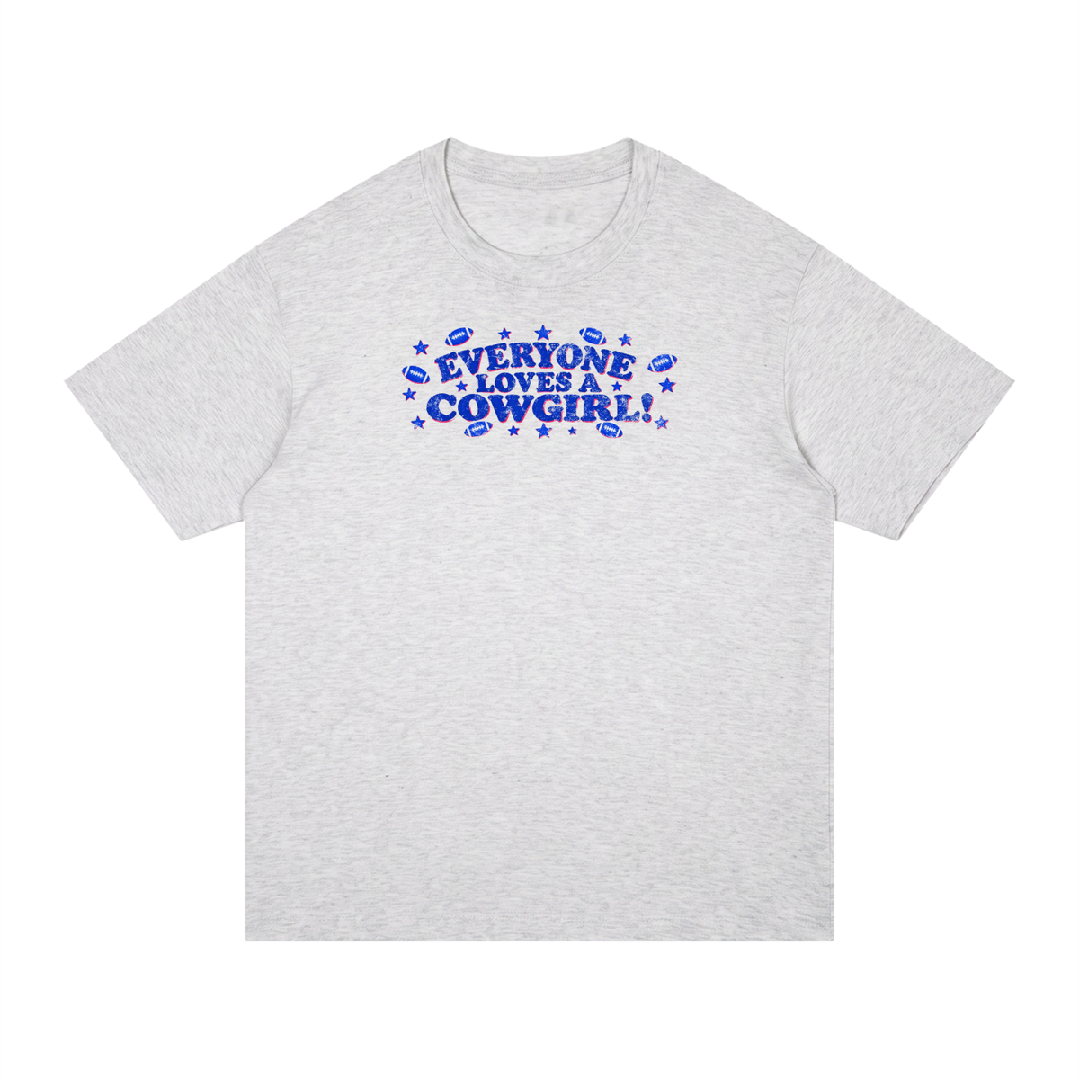 Everyone loves a cowgirl Unisex Regular Fit Cotton T-Shirt