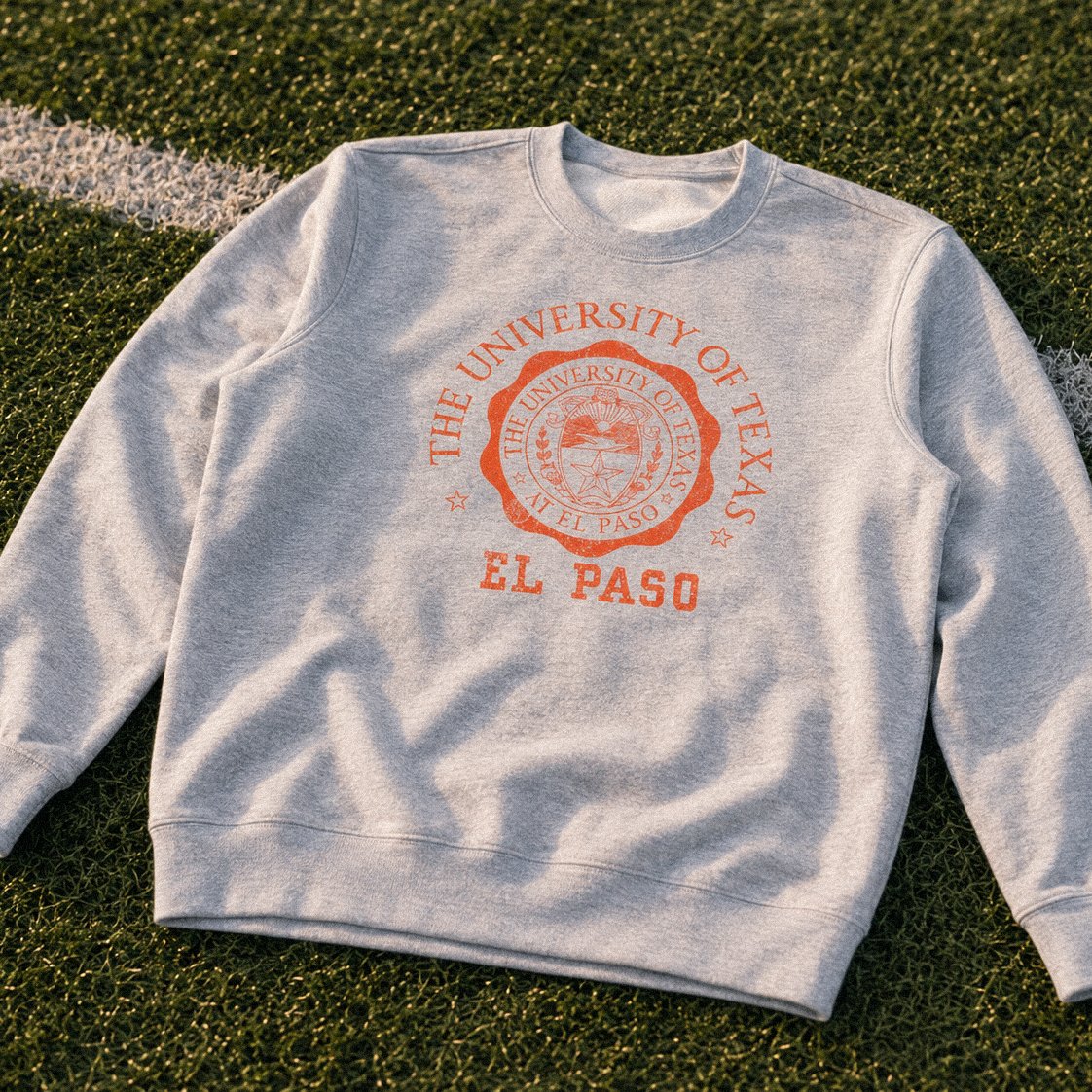 UTEP Heritage Medallion Oversized Crewneck