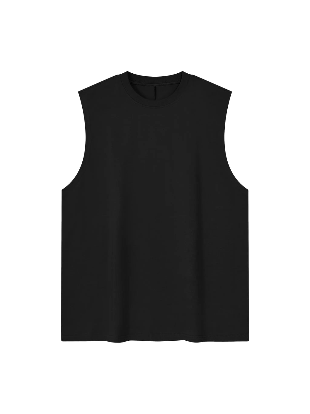 Cotton Crewneck Tank — supplier view 1