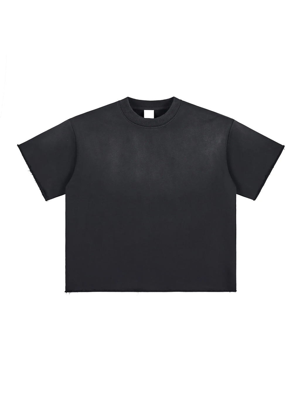 SGS Sun Fade Raw Edge Tee — supplier view 1