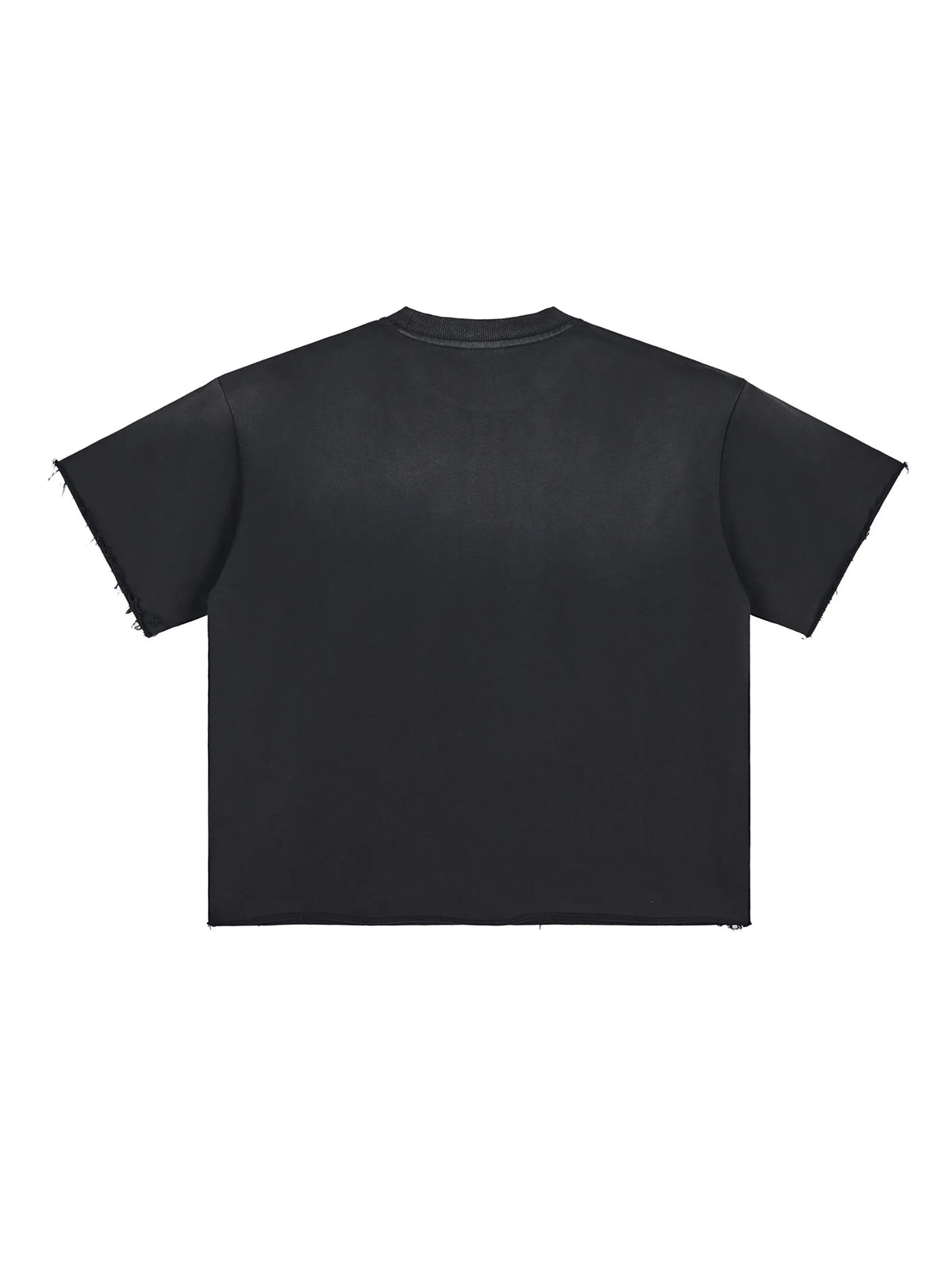 SGS Sun Fade Raw Edge Tee — supplier view 2