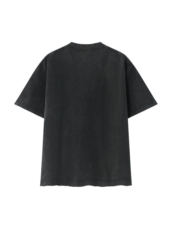 SGS Heavyweight Frayed Tee — supplier view 2