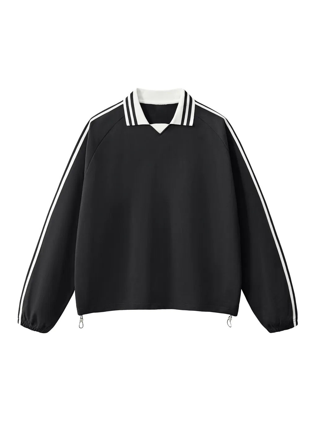 SGS Striped Collar Sweatshirt — supplier view 2