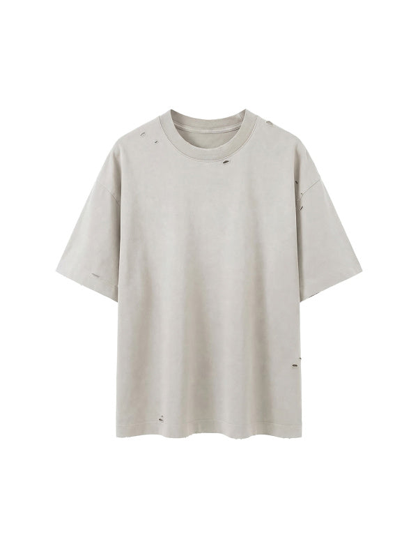 SGS Vintage Distressed Boxy Tee — supplier view 19