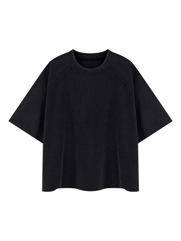 SGS Waffle Boxy Tee — supplier view 2