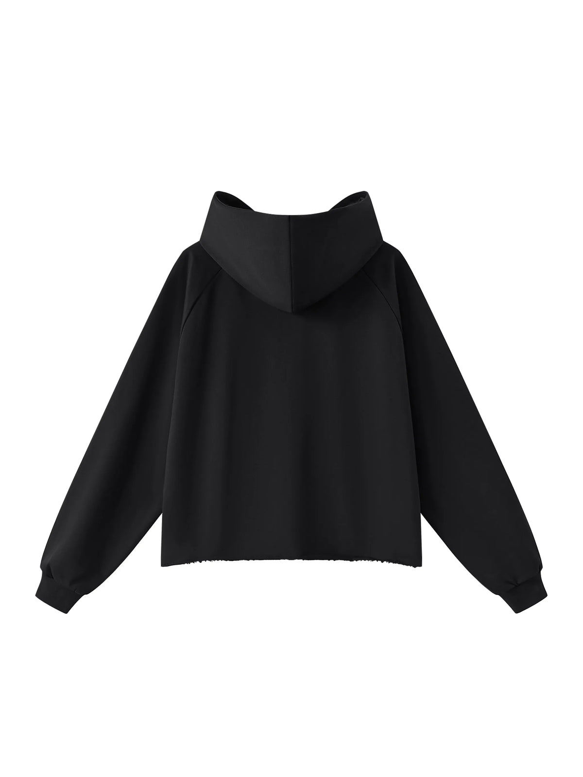 SGS Raw Edge Boxy Hoodie — supplier view 3