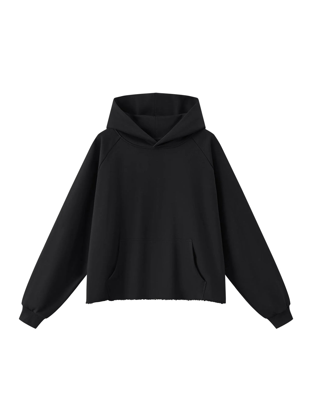 SGS Raw Edge Boxy Hoodie — supplier view 2