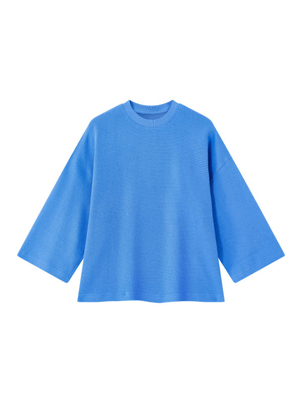 SGS Drop Shoulder Waffle Tee — supplier view 25