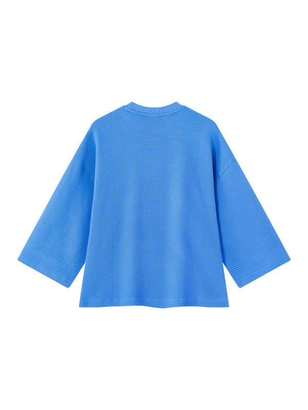 SGS Drop Shoulder Waffle Tee — supplier view 26