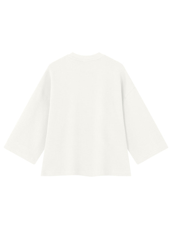 SGS Drop Shoulder Waffle Tee — supplier view 22