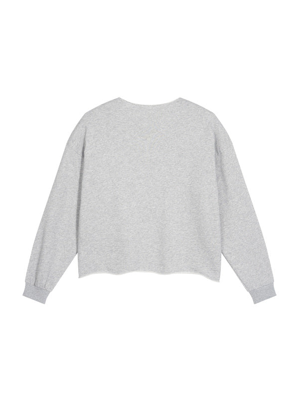 SGS Paneled Raw Edge Sweatshirt — supplier view 22