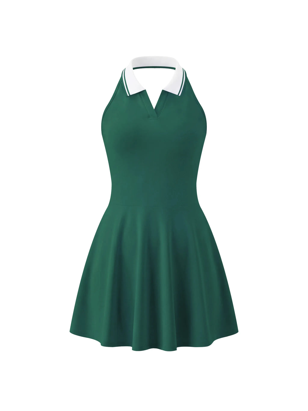 Collared Halter A-Line Tennis Dress — supplier gallery 22