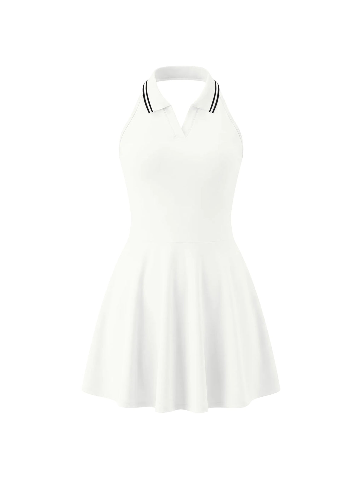 Collared Halter A-Line Tennis Dress — supplier gallery 16