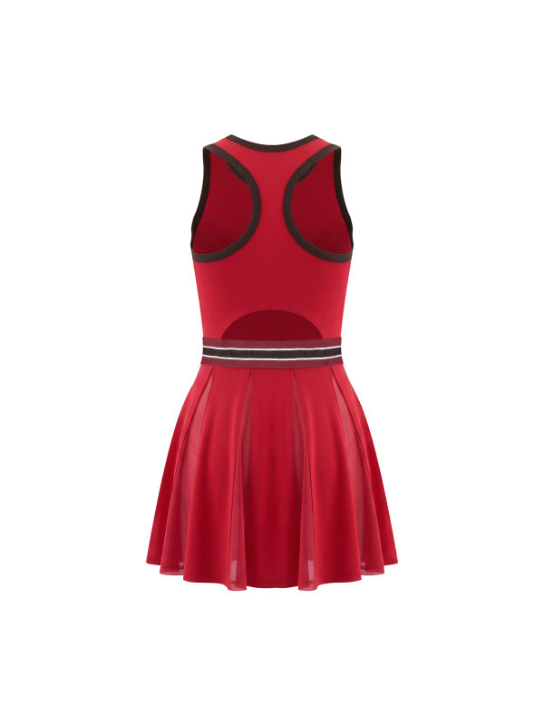Color Block A-Line Sleeveless Dress — supplier gallery 17