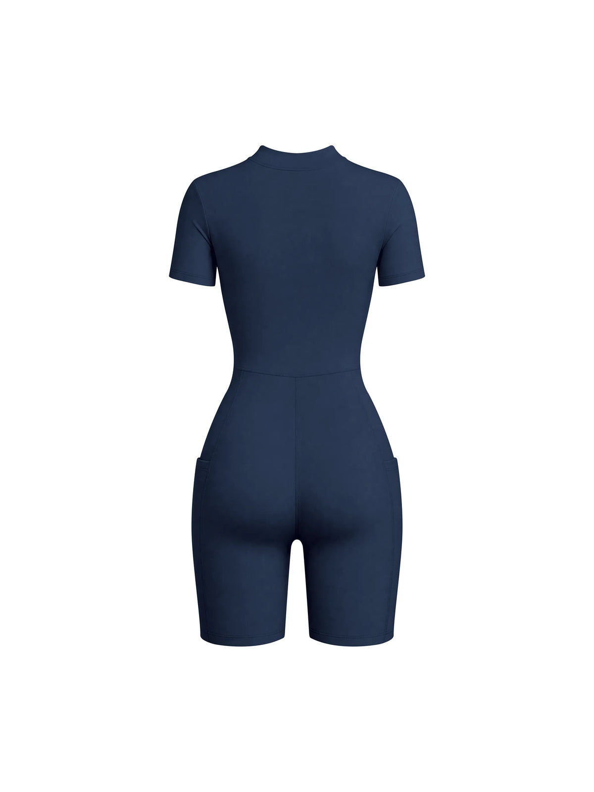 Quarter-Zip Short Sleeve Romper — supplier gallery 21