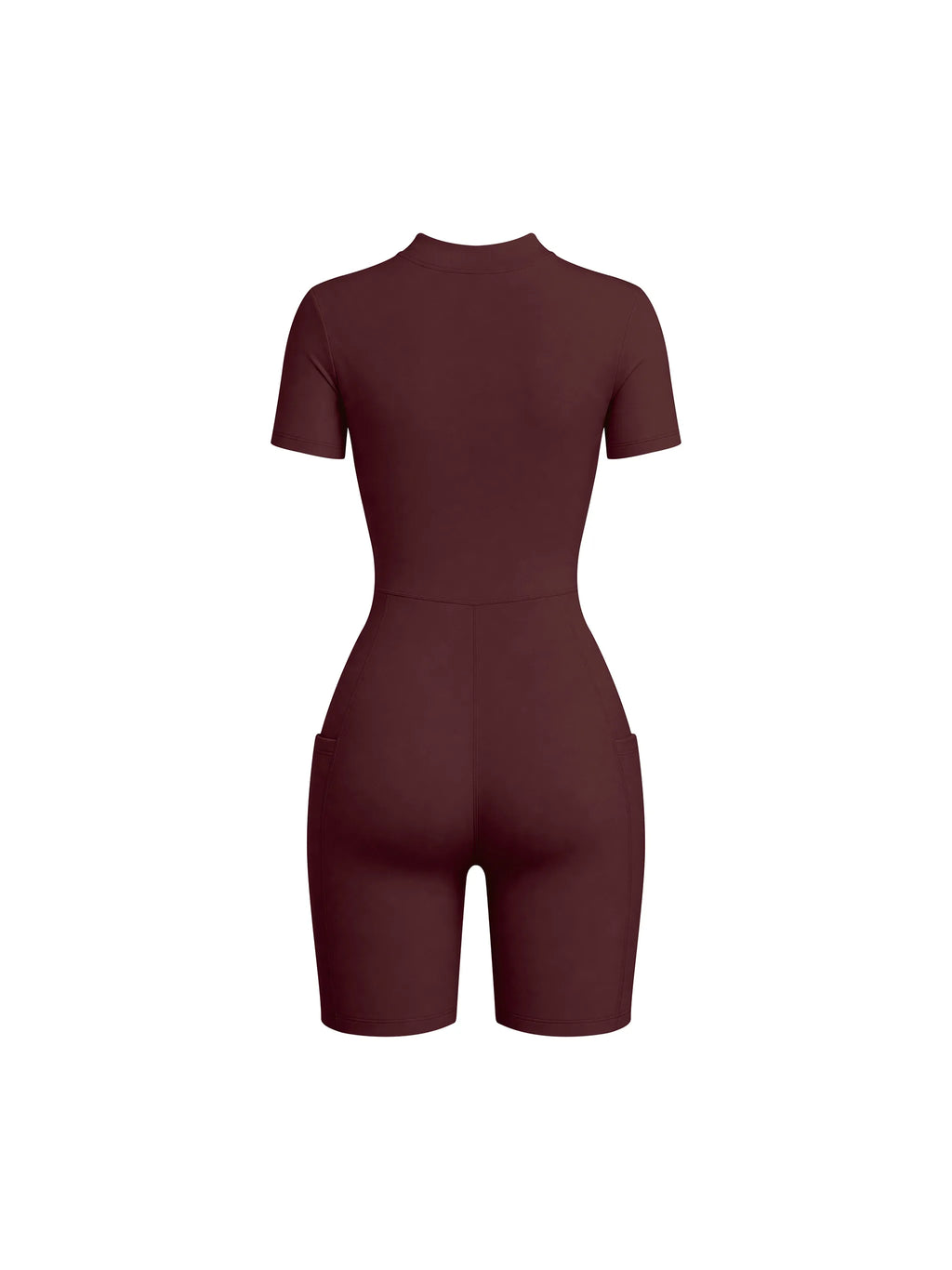 Quarter-Zip Short Sleeve Romper — supplier gallery 23