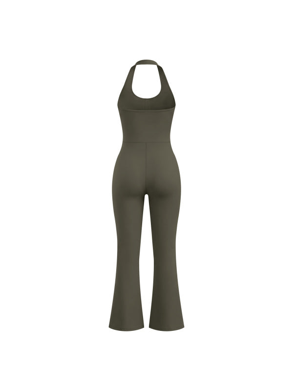 Halter Flared Jumpsuit — supplier gallery 21