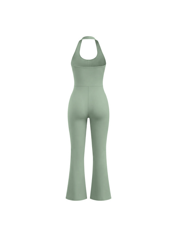Halter Flared Jumpsuit — supplier gallery 17