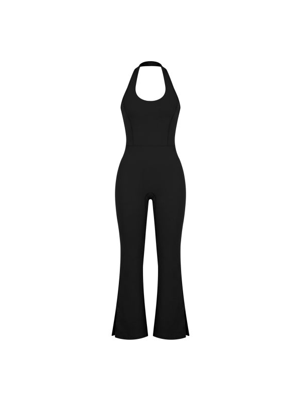 Halter Flared Jumpsuit — supplier gallery 14