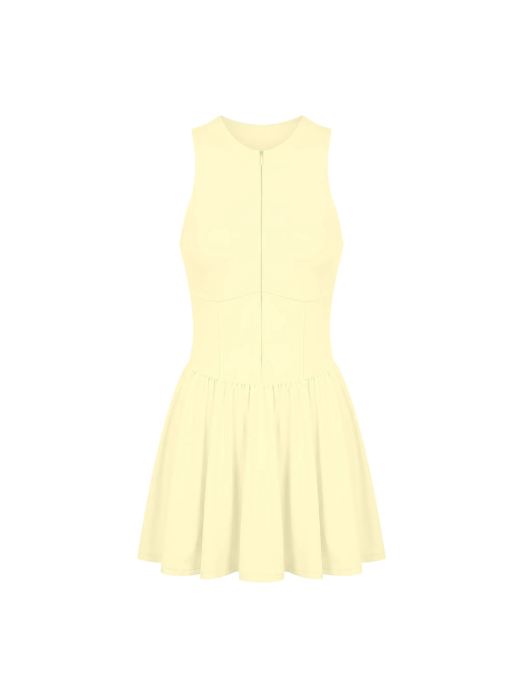 Ruched Sleeveless Full-Zip Dress — supplier gallery 18