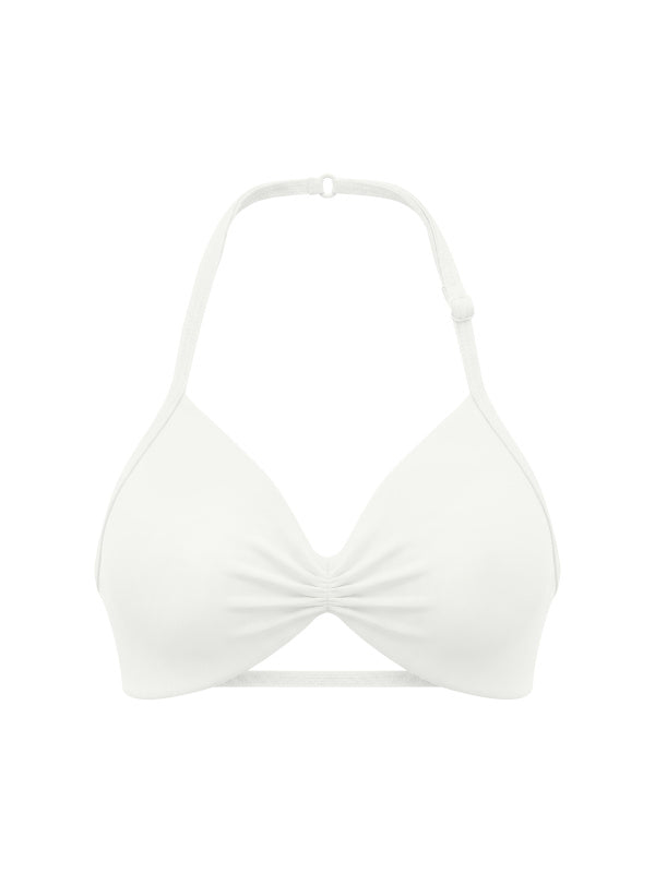 Ruched Halter Sports Bra — supplier gallery 16