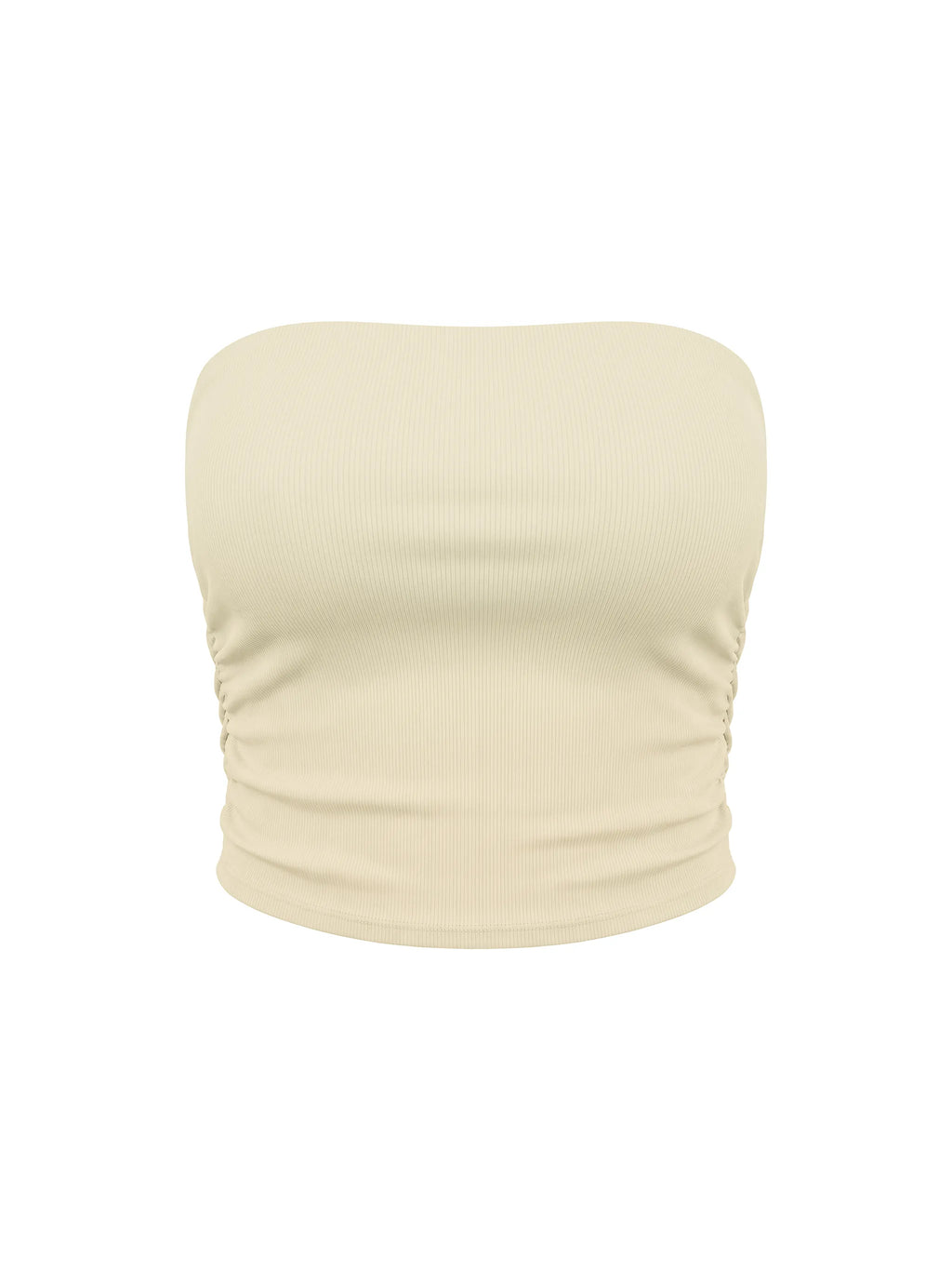 Ruched Cropped Tube Top — supplier gallery 16