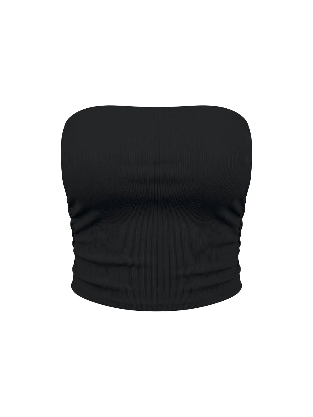 Ruched Cropped Tube Top — supplier gallery 14