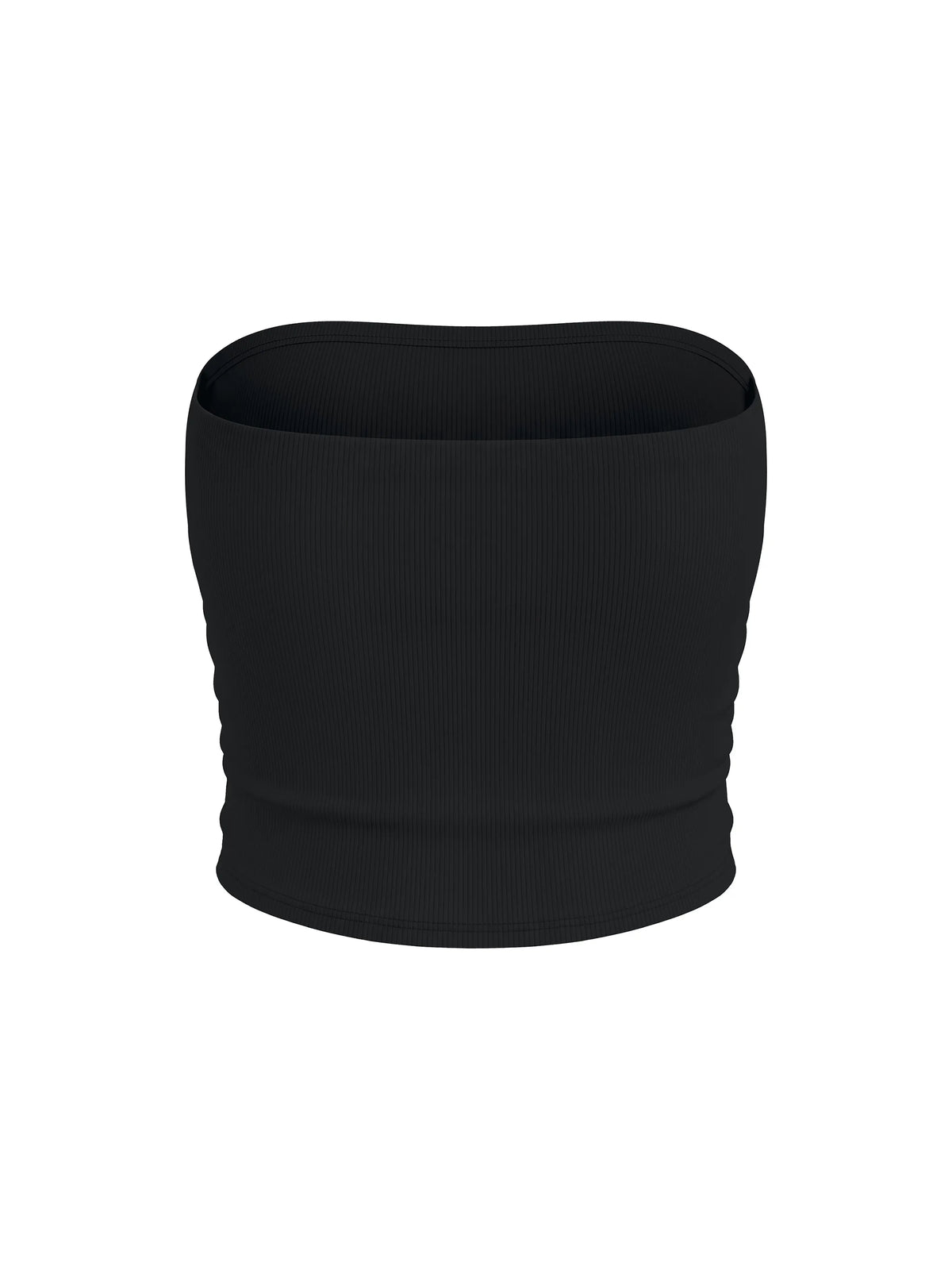 Ruched Cropped Tube Top — supplier gallery 15