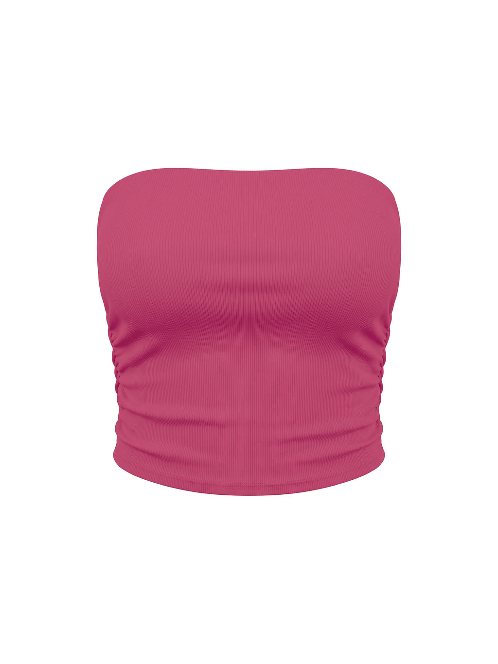 Ruched Cropped Tube Top — supplier gallery 20