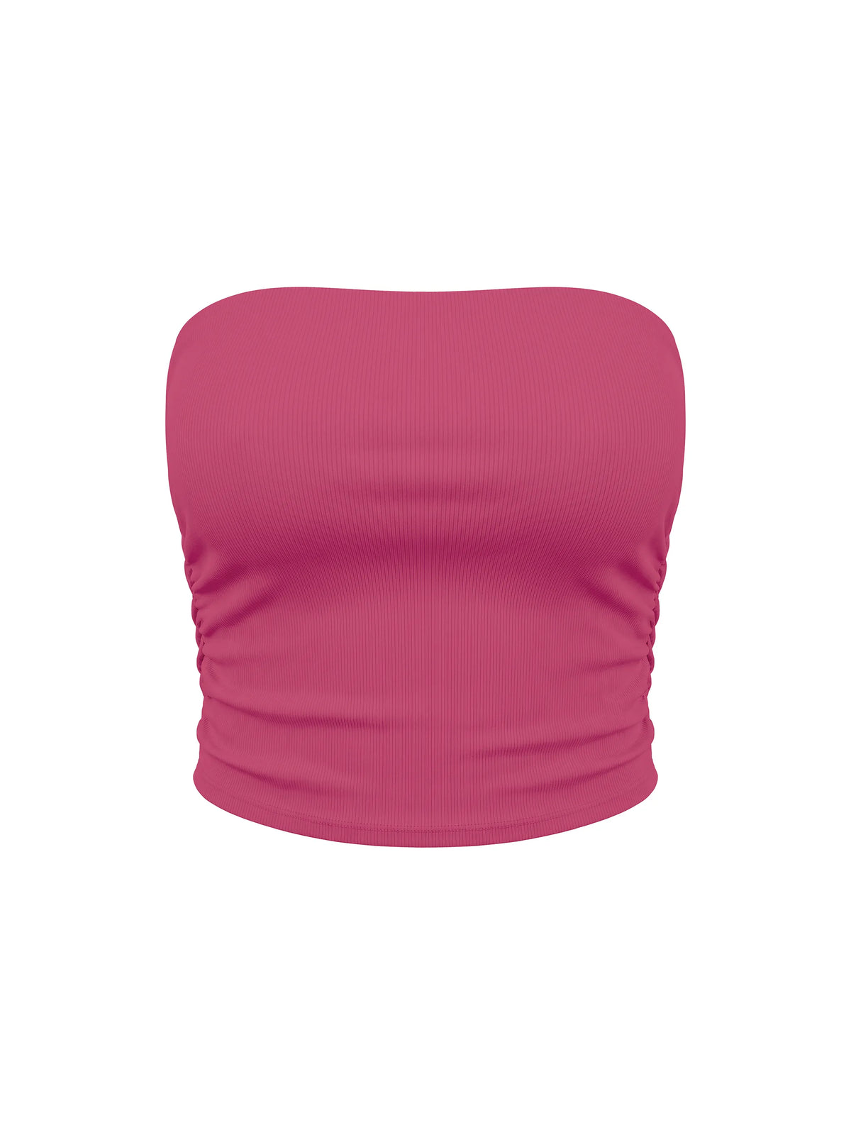 Ruched Cropped Tube Top — supplier gallery 20