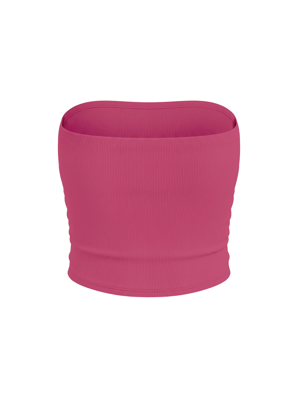 Ruched Cropped Tube Top — supplier gallery 21