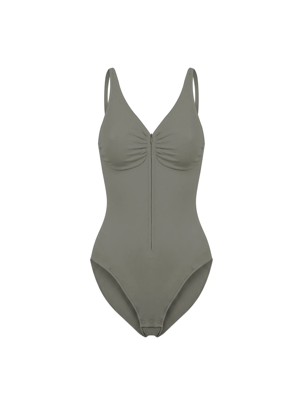 Full-Zip Ruched Bodysuit — supplier gallery 16