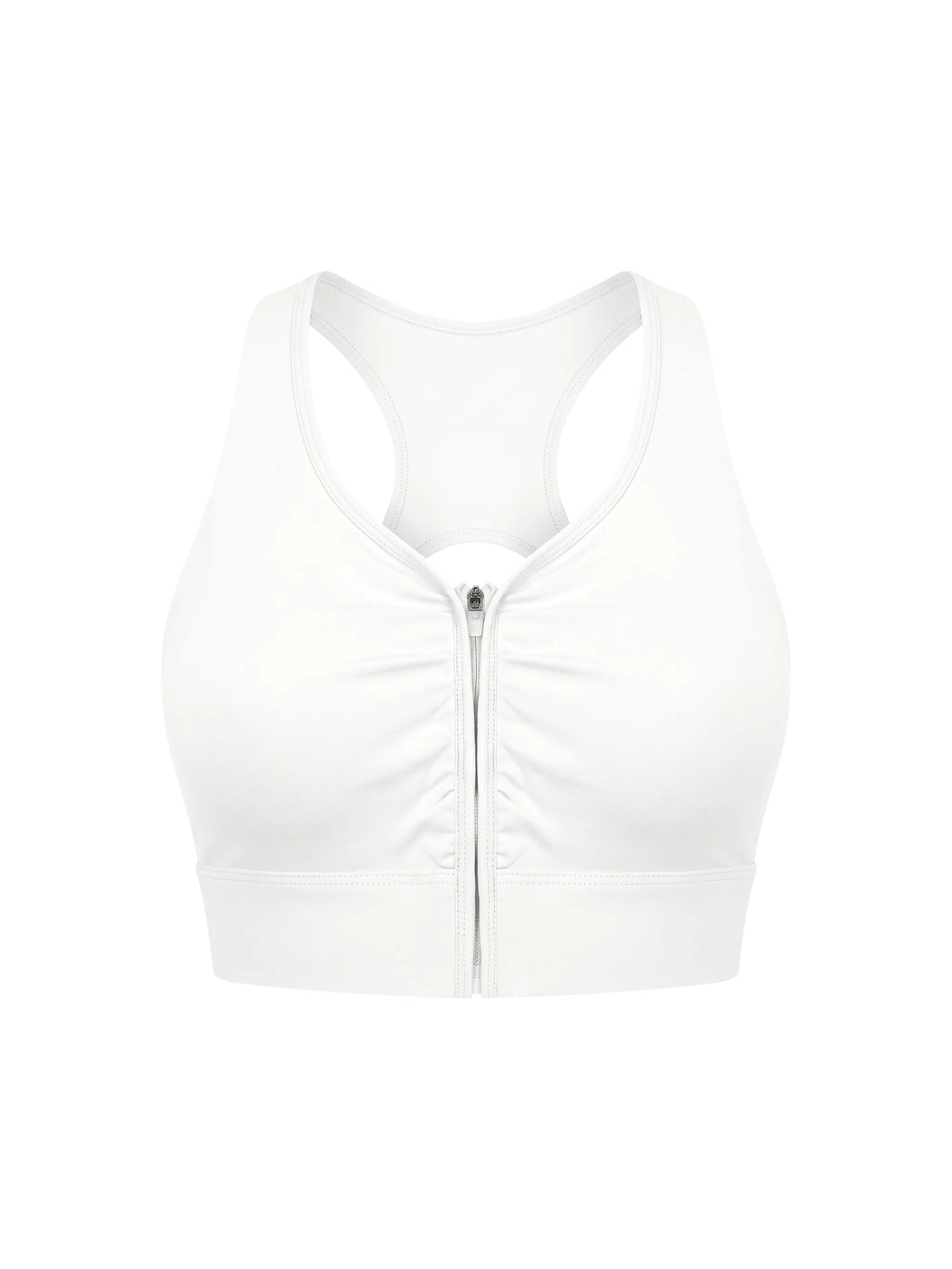 Cropped Zip Sports Bra — supplier gallery 16