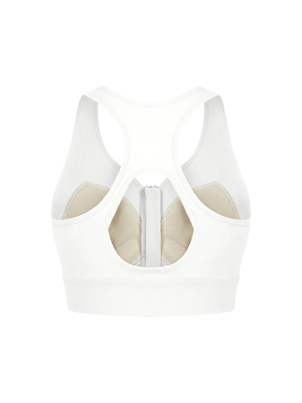 Cropped Zip Sports Bra — supplier gallery 17