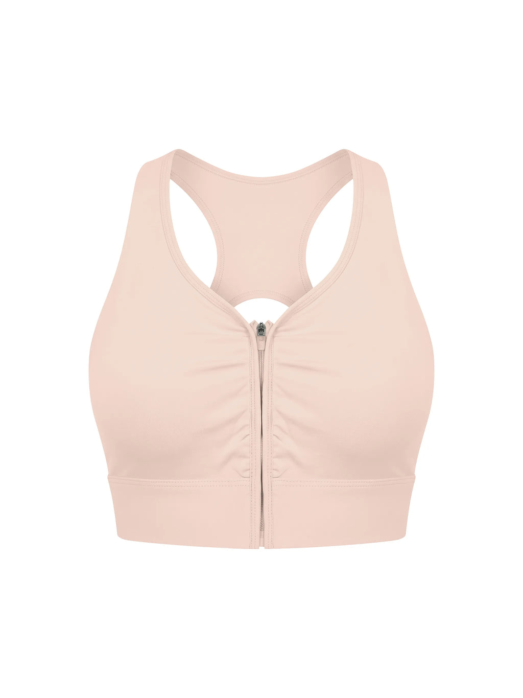Cropped Zip Sports Bra — supplier gallery 18