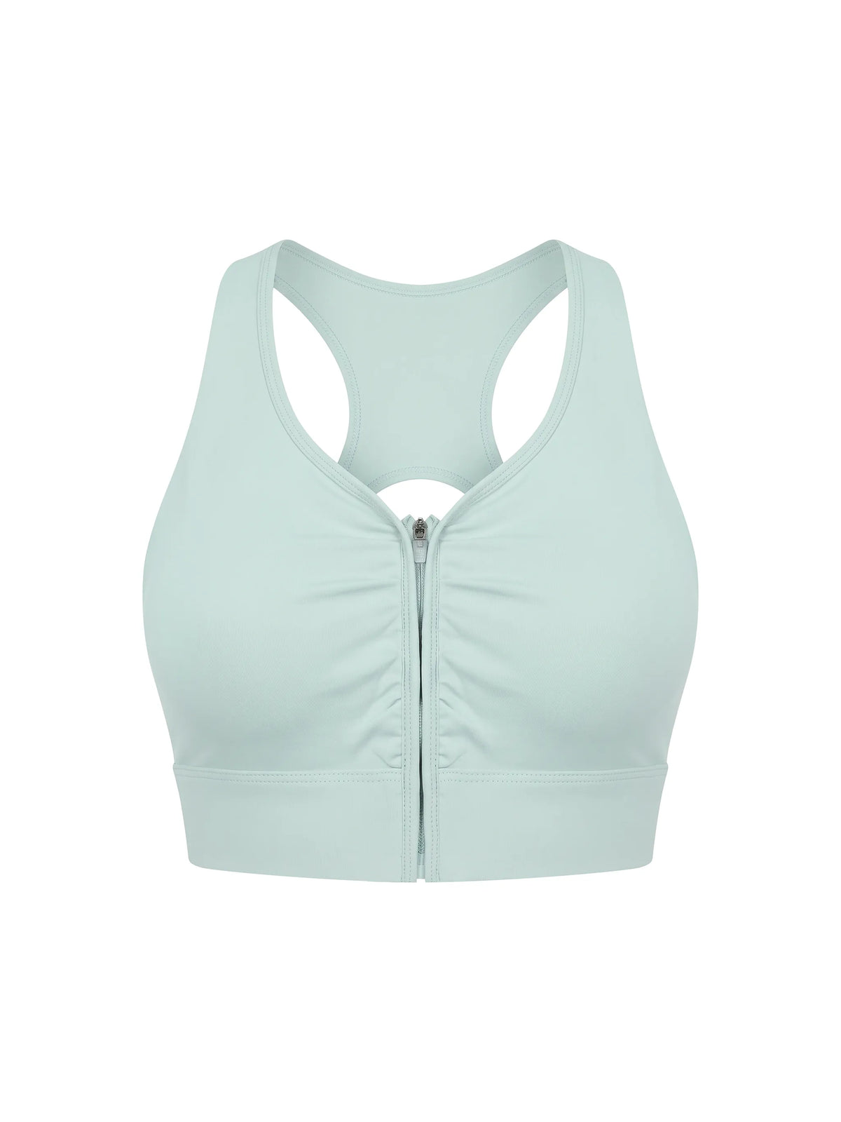 Cropped Zip Sports Bra — supplier gallery 20