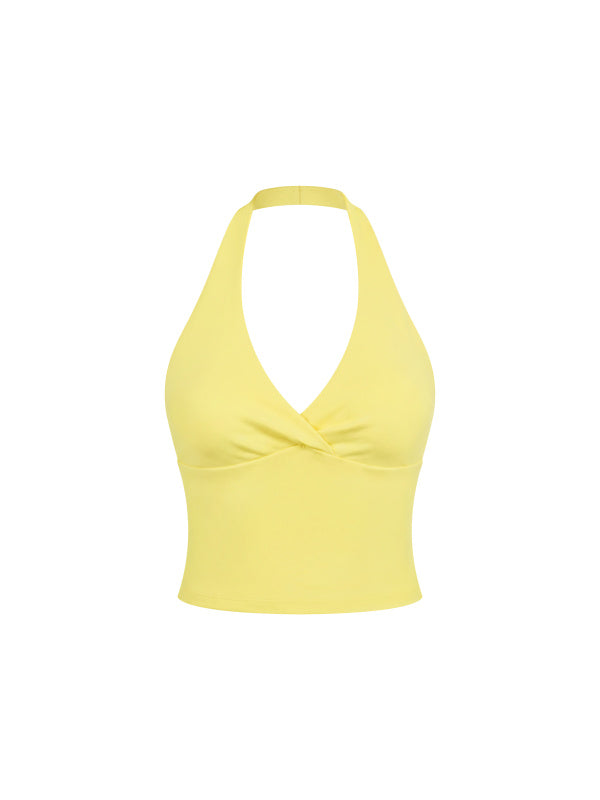 Ruched Halter Tank (WT0289) — supplier gallery 20