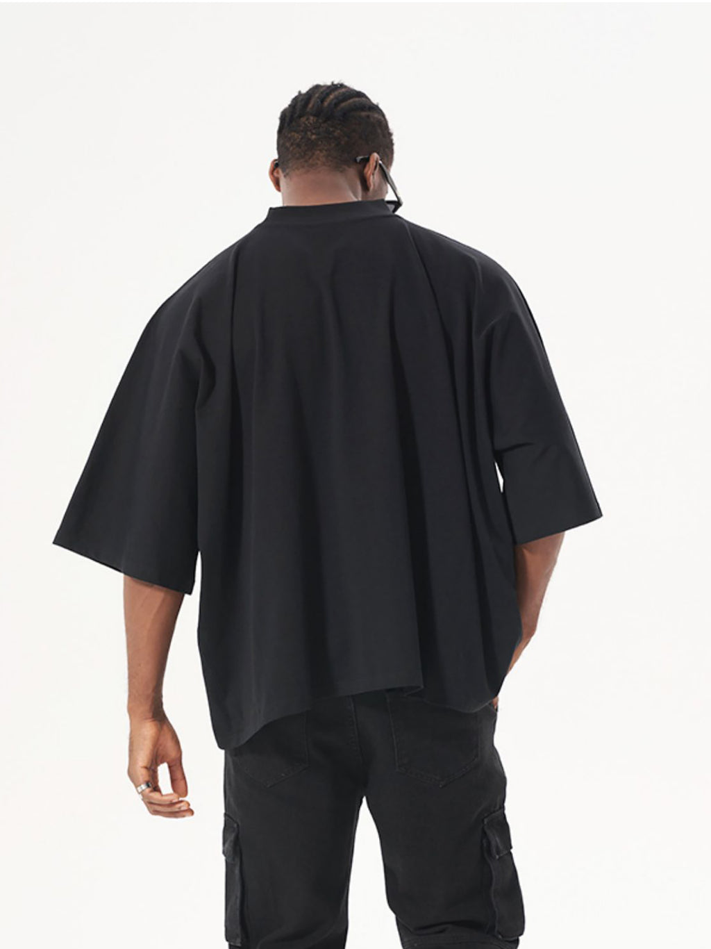 SGS Half Sleeve Boxy Tee — supplier view 8