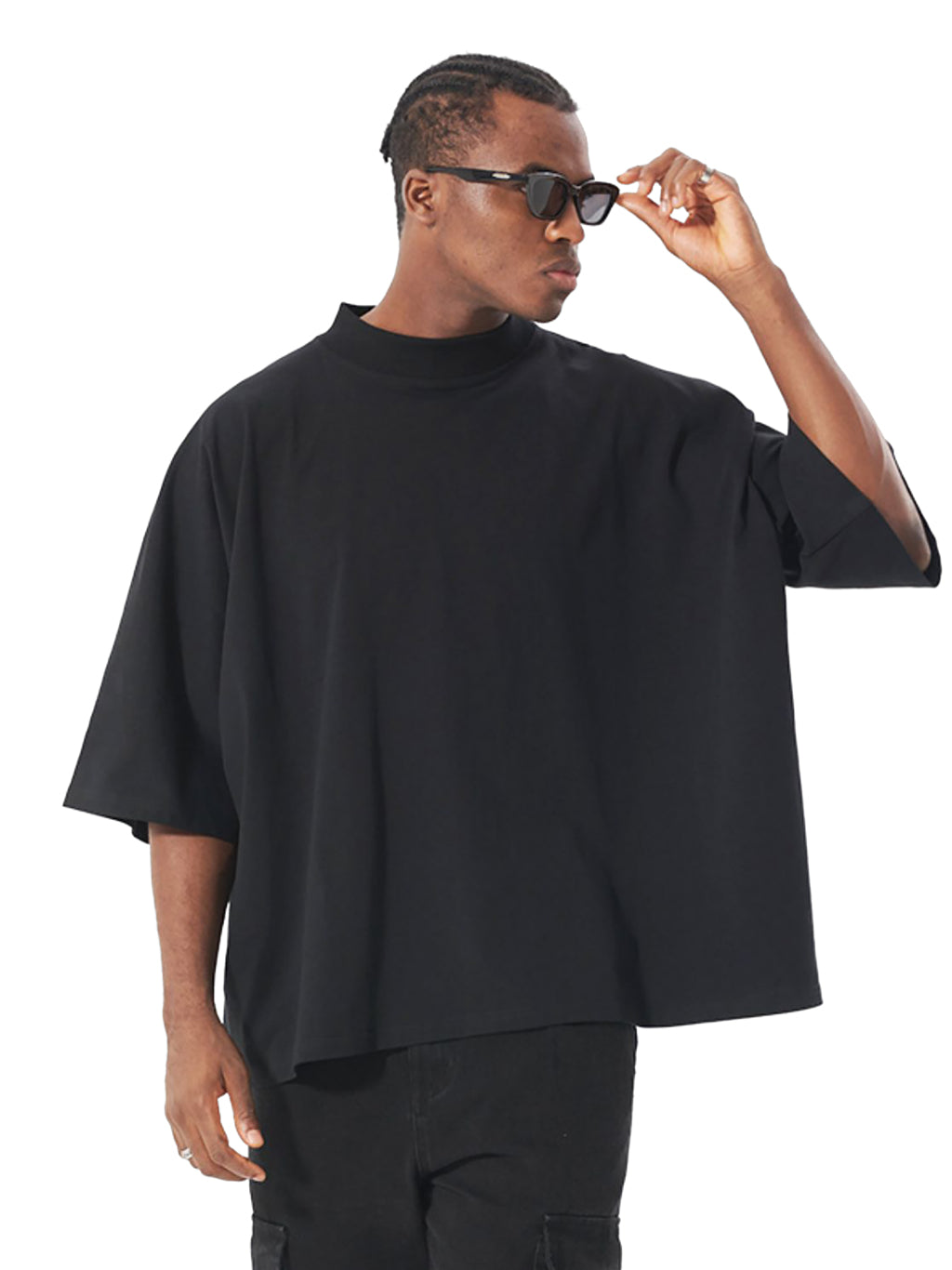 SGS Half Sleeve Boxy Tee — supplier view 7