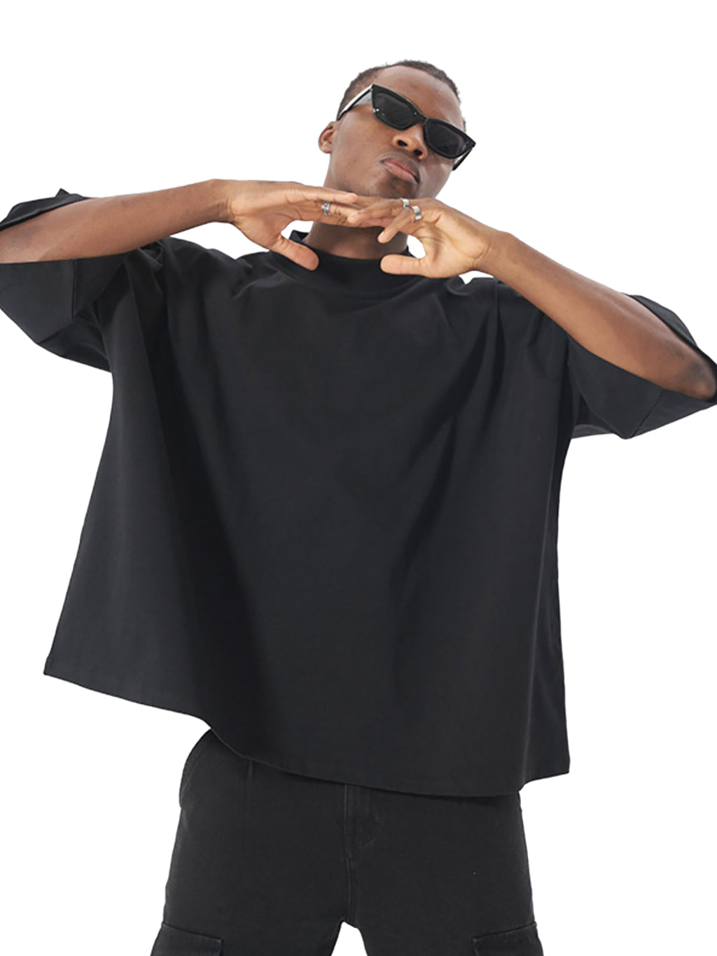 SGS Half Sleeve Boxy Tee — supplier view 6