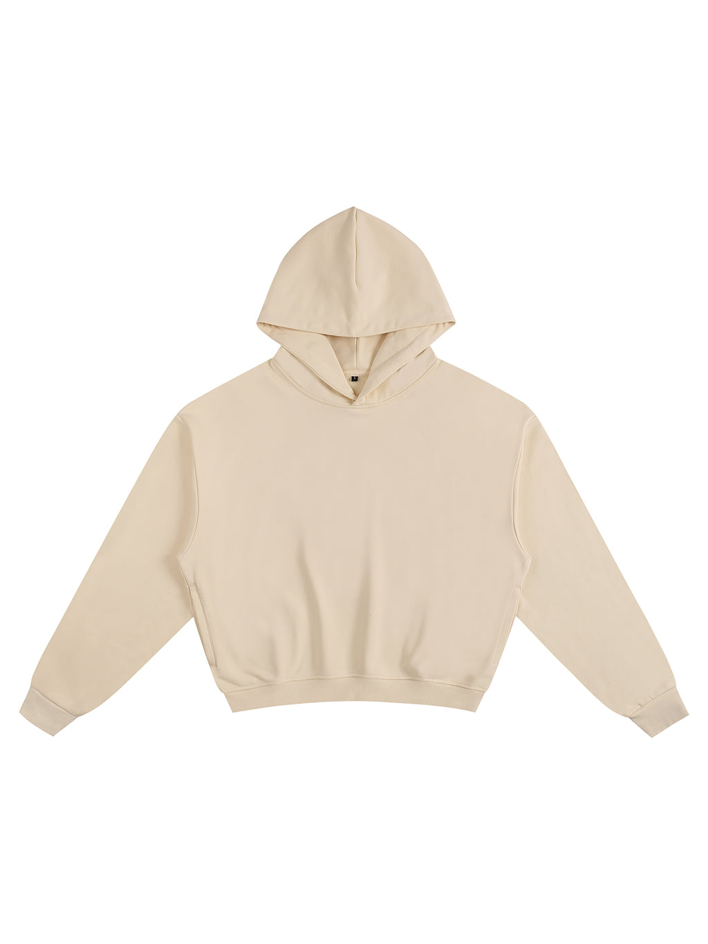 SGS Cropped Cotton Hoodie — supplier view 1