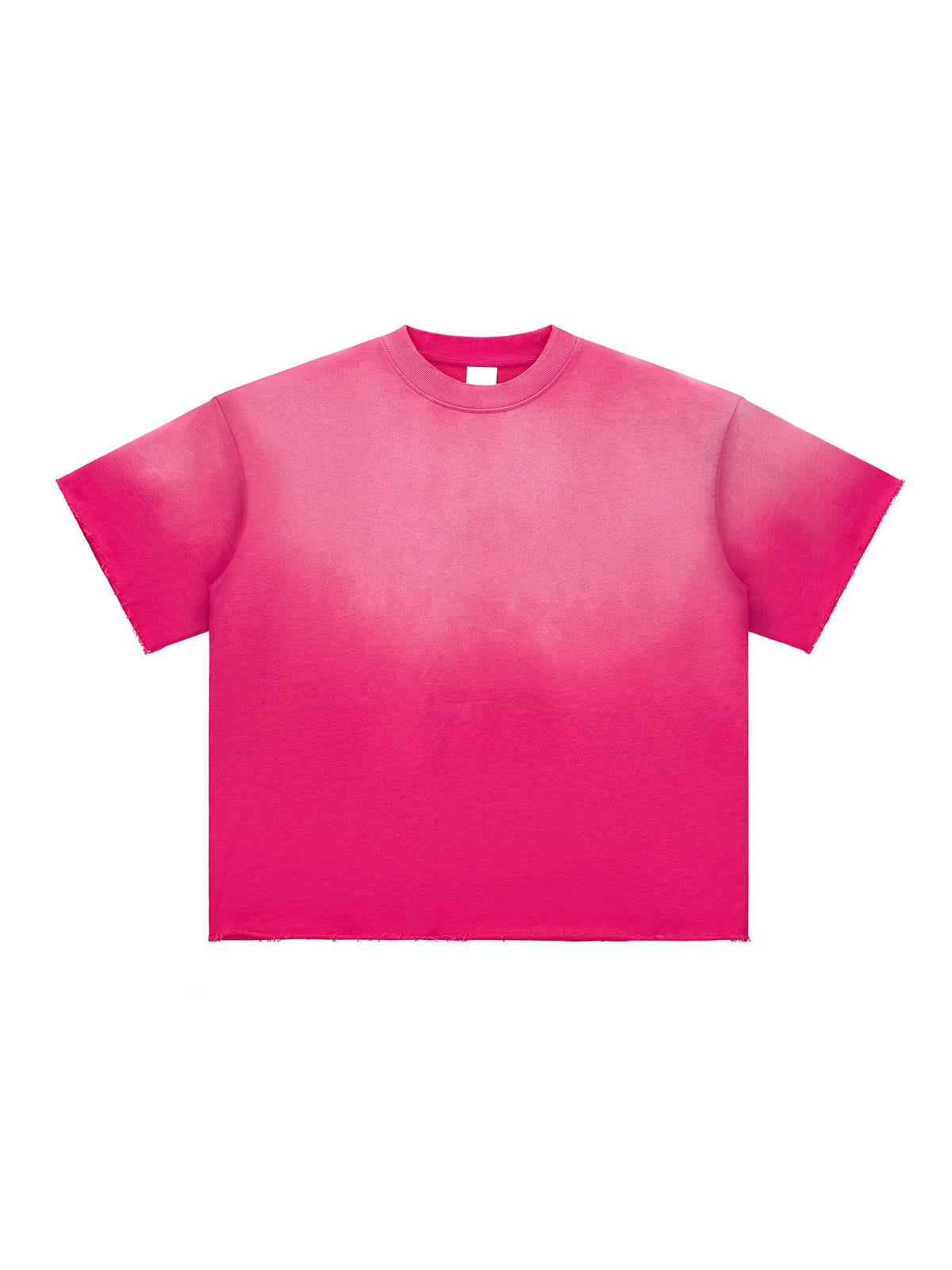 SGS Sun Fade Raw Edge Tee — supplier view 3
